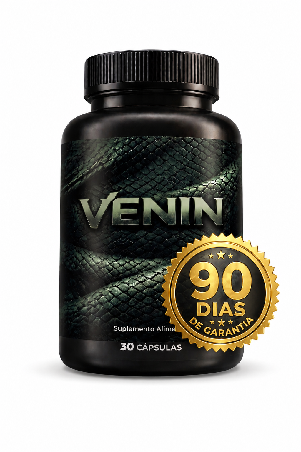 Frasco Venin com selo de 90 dias de garantia