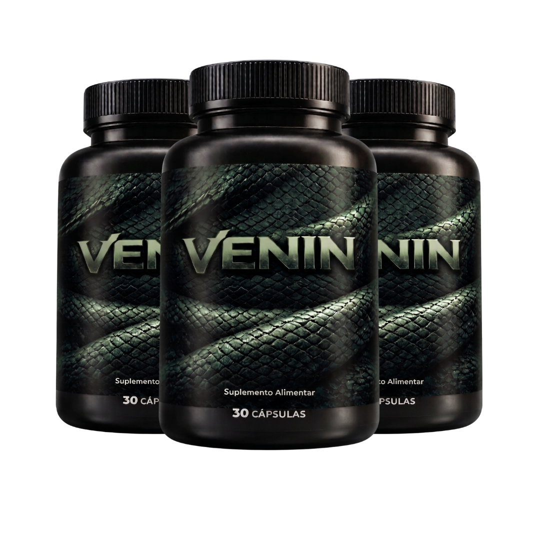 Kit 3 Frascos Venin