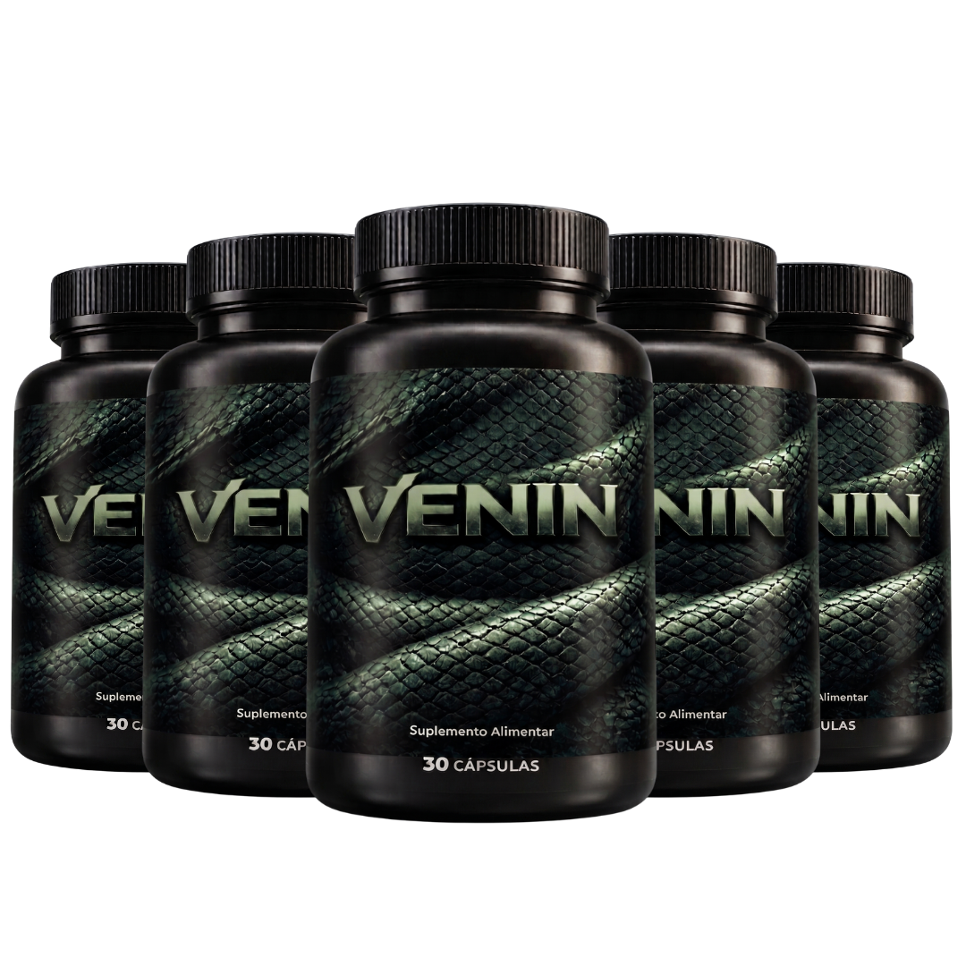 Kit 5 Frascos Venin